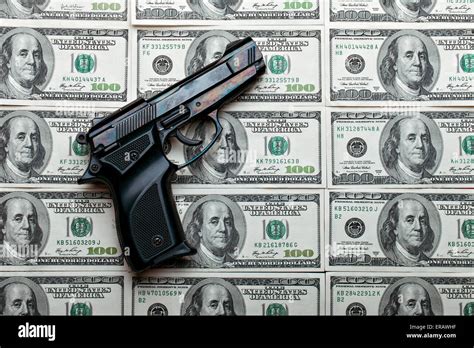 Money And Guns Wallpaper