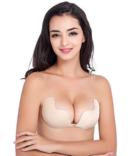 Buy Anmengte Bra Reusable Self Adhesive Silicone Invisible Backless Sexy Nubra Commonbeige A
