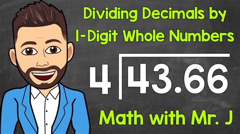 How To Divide Decimals By 1 Digit Whole Numbers Dividing Decimals