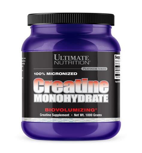 Creatine Monohydrate Powder And Capsules Ultimate Nutrition Ultimate