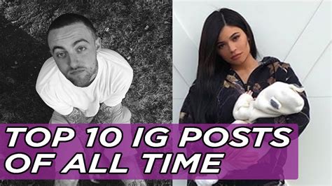 10 Biggest Celebrity Instagram Posts Of All Time Youtube