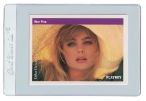 ERIKA ELENIAK Playbabe STAR PICS CARD Baywatch Actress Under Siege SEXY Picture Of