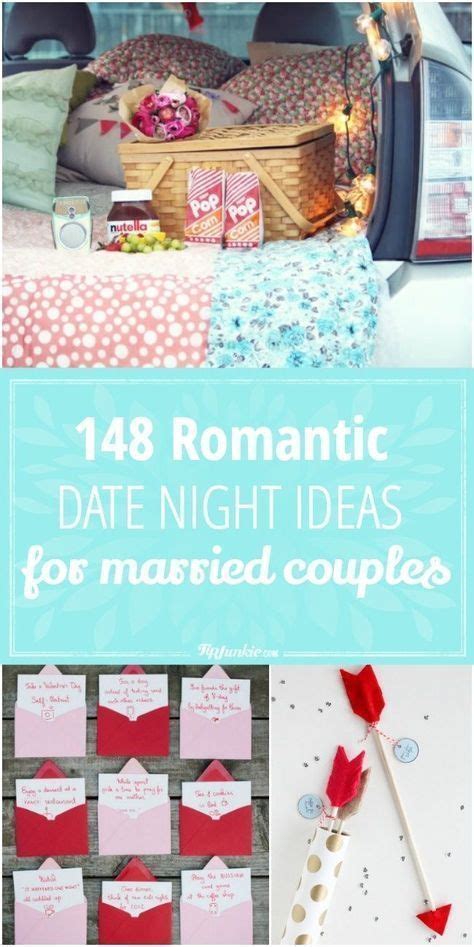 148 Romantic Date Night Ideas For Married Couples Romantic Date Night Ideas Date Night Ideas