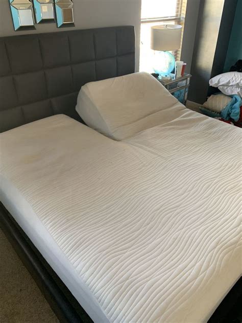 Adjustable sleep number bed king. King Size SLEEP NUMBER adjustable bed with Headboard and ...
