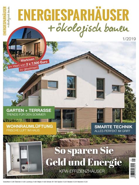 Maybe you would like to learn more about one of these? Wohnen Und Garten Abo Genial Energiesparhäuser ökologisch ...