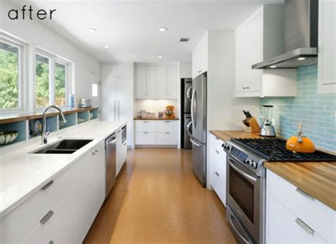 Before and after pictures of small galleykitchens. Before And After: Modern Galley Kitchen | Kitchen designs ...