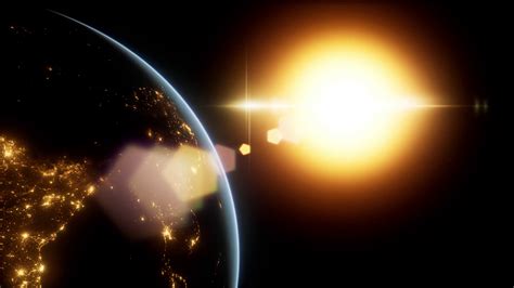 Amazing Sunrise Over Earth View Of Planet Stock Footage Sbv 330816335