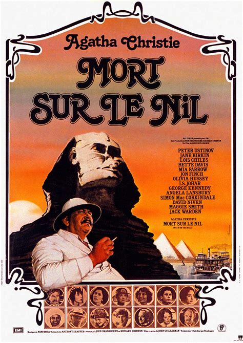 Agatha Christie Mort Sur Le Nil Film - Mort sur le Nil - film 1978 - AlloCiné