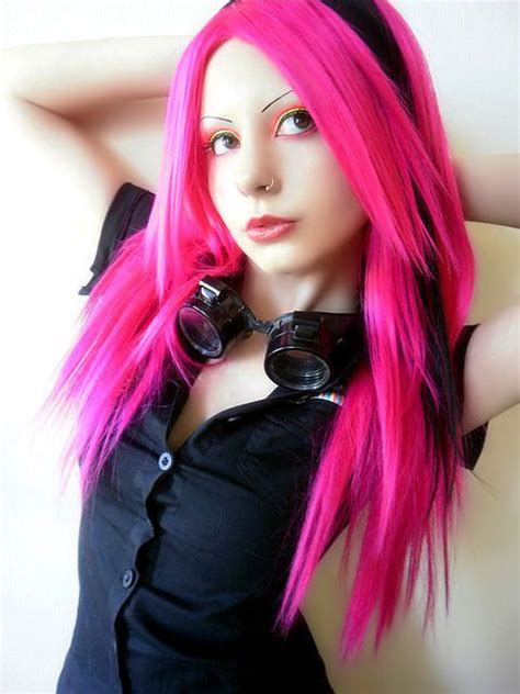 Tumblr Lnwef2shnh1qm3u8fo1 500 Large Hot Pink Hair Alternative Hair Hair Styles