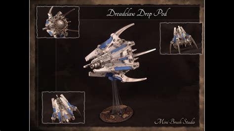 The dreadclaw is a unique variant of the standard legiones astartes drop pod that allows for greater mobility for the forces transported as it is able to take off again after landing. Forge World - Legion Anvillus Pattern Dreadclaw Drop Pod ...