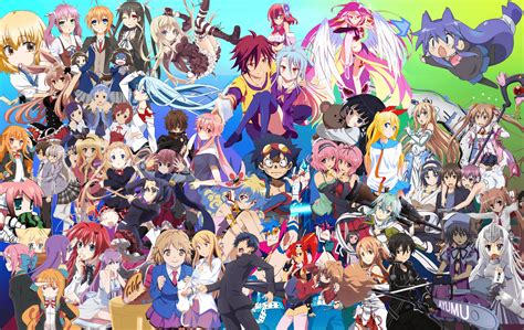 20 Wallpaper Anime Characters Collage