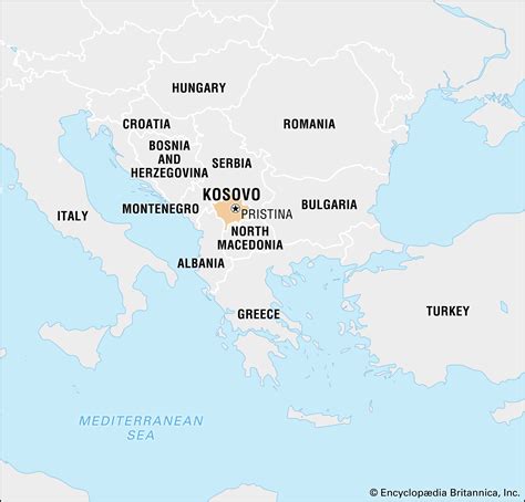 It declared its independence from serbia in february 2008 and became the republic of kosovo. Kosovo | History, Map, Flag, Population, Languages ...