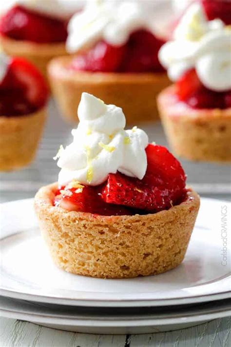 Mini Strawberry Pies With Sugar Cookie Crust Video Carlsbad Cravings
