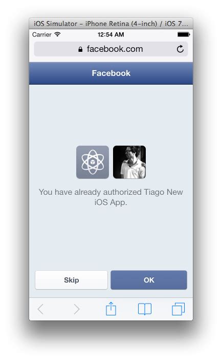 Facebook Login With Another Account From Ios App Stack Overflow