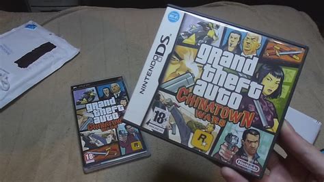 Unboxing Pl Gta Chinatown Wars 2009 Nds Youtube