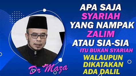31 clasicos de nes que no pueden faltar en switch. Dr MAZA - Apa Saja Syariah Yang Nampak Zalim Atau Sia-Sia ...