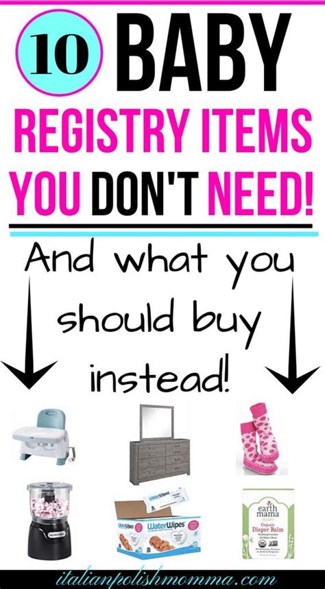10 Baby Registry Items You Dont Need Baby