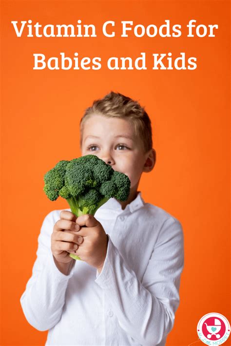 If your baby takes only breast milk or gets less than 32 ounces of formula each day, ask your health care provider about giving your baby a vitamin d supplement. Top 10 Vitamin C Foods for Babies and Kids