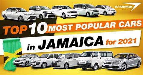 top 10 most popular cars in jamaica for 2021