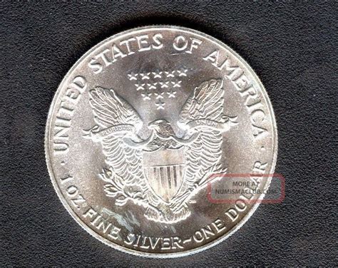 1987 American Silver Eagle Dollar Coin 1 Troy Ounce 999 Fine Uncirculated