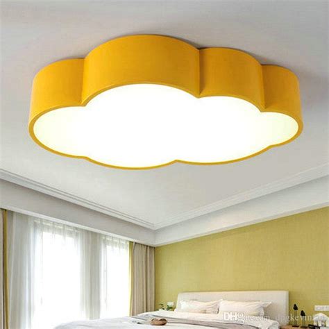 Children and their friends enjoy original designs and bright room decorating colors. 2019 Led Cloud Kids Room Lighting Children Ceiling Lamp ...