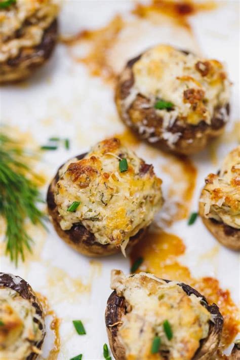 The Best Stuffed Mushrooms Recipe Quick And Easy To Make Perfect For
