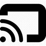 Chromecast Icon Icons Television Stream Playback Streaming