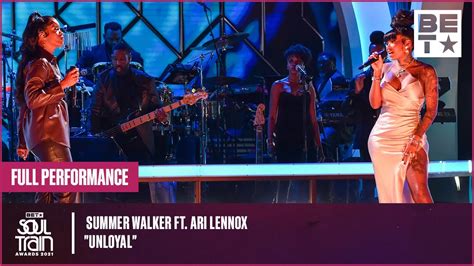 Summer Walker Ari Lennox Slay In Performance Of Unloyal Soul
