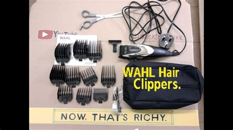 Have waterproof construction and sturdy cutting blades. WAHL Electric Hair Clippers - Unboxing. - YouTube
