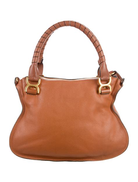 Chloé Medium Marcie Satchel Handbags Chl57116 The Realreal