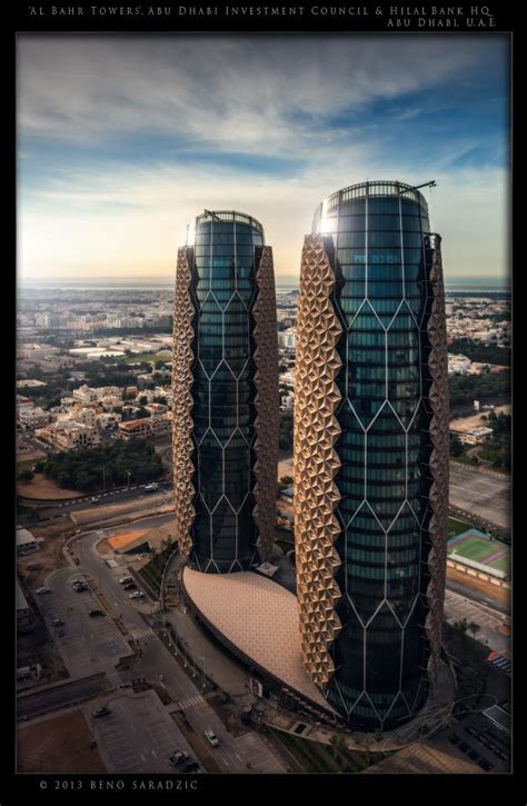 Al Bahar Towers Las Torres De Los Emiratos Árabes Fueron Elegidos