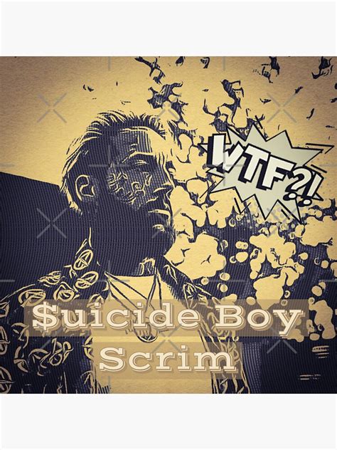 Uicideboy Suicideboys Scrim Rapper Rap Artist G59 Records Sticker