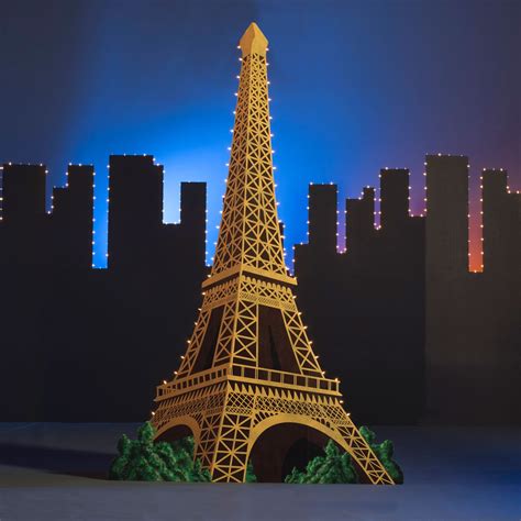 Buy 10 Ft 1 In La Classique Paris France Lighted Eiffel Tower Standup