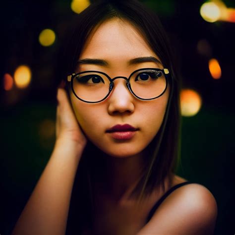 Photographic Portrait Of Beautiful Japanese Girl With Midjourney Openart