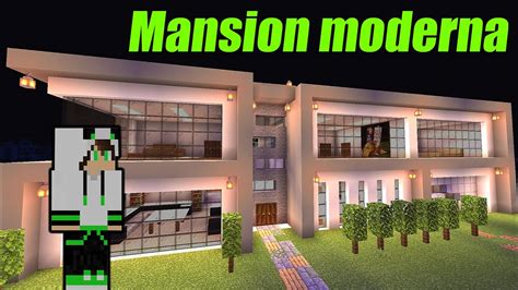 Cómo Hacer Una Mansión Moderna En Minecraft Pe3 Resultado Final😜👍