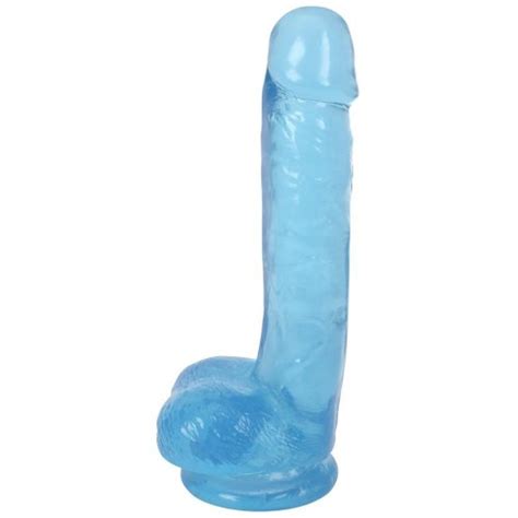 Curve Novelties Lollicock Slim Stick Dildo With Balls 7 Berry Ice Sex Toys At Adult Empire