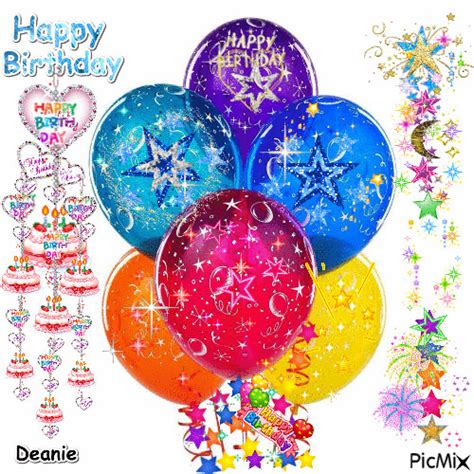 Birthday Balloons Animated 