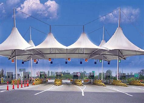 High Speed Way Entrance Tent Toll Station Membrane Structure Tent