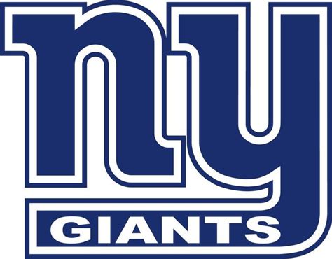 New York Giants Ny Logo Window Wall Decal Vinyl Car Sticker Any Color New York Giants