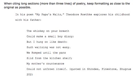 How to cite poetry song lyrics plays in mla style. Quoting Lines Of Poetry Mla
