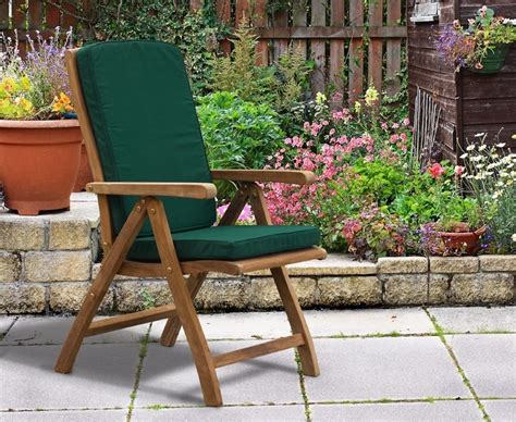 A matching lazy susan makes it easy to share bring a contemporary flair to your yard with the coastal teak sofa and lounge chair outdoor furniture set with ottoman by royal teak. Titan Teak 6 Seater Round Patio Table and Reclining Chairs Set