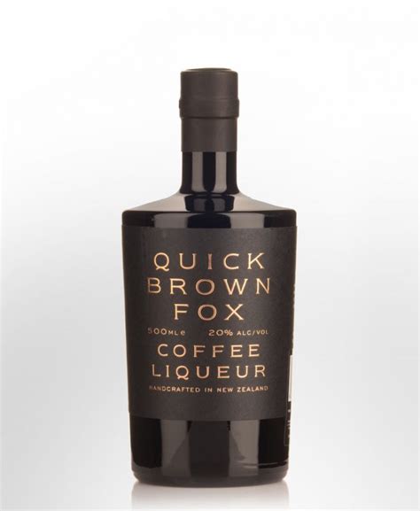Quick Brown Fox 20 New Zealand Coffee Liqueur 500ml Drinkland