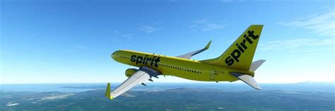 Spirit Airlines Boeing 737 800 N620nk Pmdg V10 Msfs2020 Liveries Mod