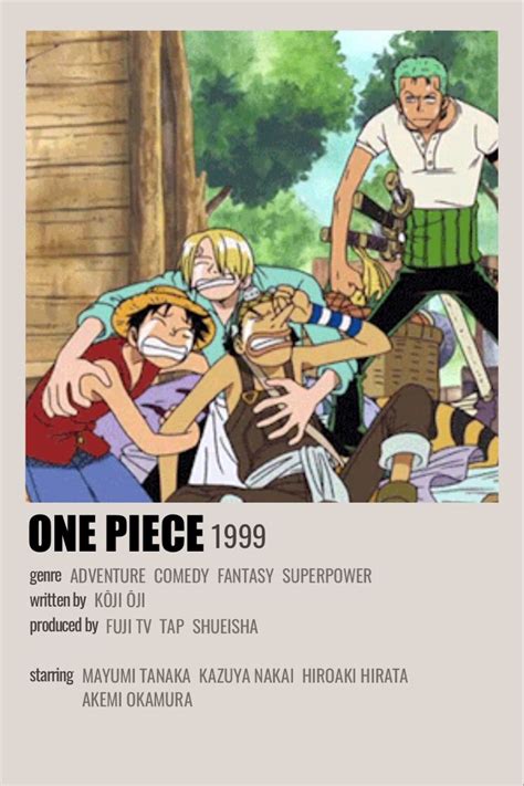 One Piece Affiches De Films Style Minimaliste Affiches De Films