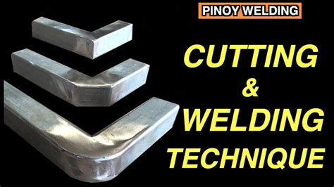 Technique In Cutting And Welding Square Tube Pinoy Welding Lesson