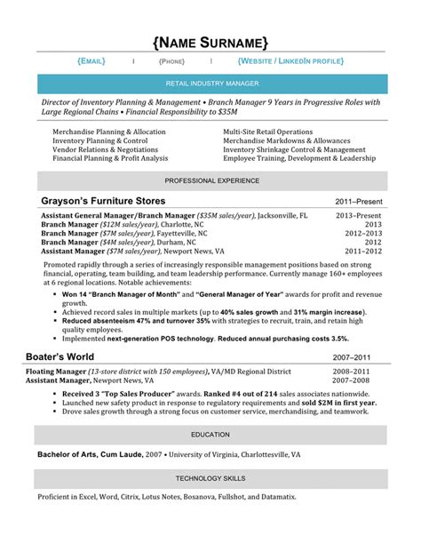 beautiful resume template in word and pdf formats