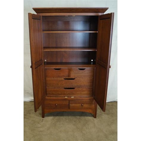 Ethan Allen American Impressions Solid Cherry Armoire Chairish