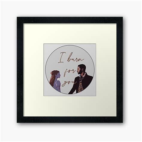 The first season of bridgerton is now streaming on netflix. "I burn for you - Daphne Bridgerton and the duke of hastings from Bridgerton" Framed Art Print ...