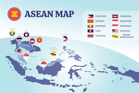 Peta Negara Asean Newstempo