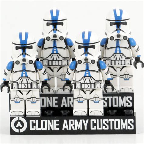 Clone Army Customs Squad Pack 4x 501st